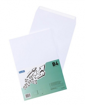 Koperta Bantex B4 HK - biała, 50 szt