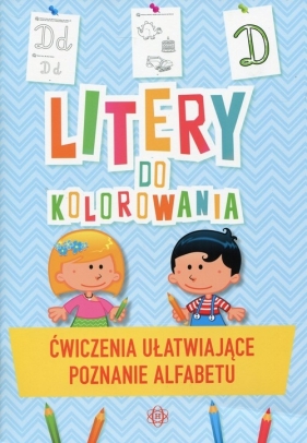 Litery do kolorowania