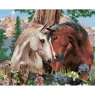 Obraz Malowanie po numerach - Konie pod drzewem (NO-1006377)