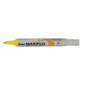 Marker z tłoczkiem Pentel Maxiflo - żółty (MWL5S-G)