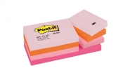 Bloczek samoprzylepny POST-IT 38x51mm, 12x100 kartek paleta radosna (653-FLJO)