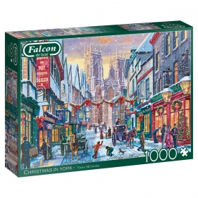 Puzzle 1000: Falcon - Święta Bożego Narodzenia w NY (11277)