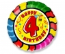  Balon foliowy Happy Birthday 45cm