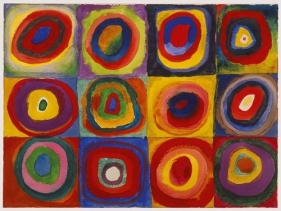 Puzzle Kandinsky - Studium Koloru 1500