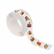 Naklejki na rolce Kapibara 500szt