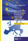 Rola polityki spójności Unii Europejskiej w usuwaniu regionalnych Dorożyński Tomasz