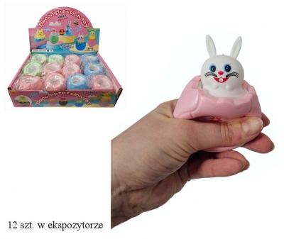 Gniotek zając w jajku