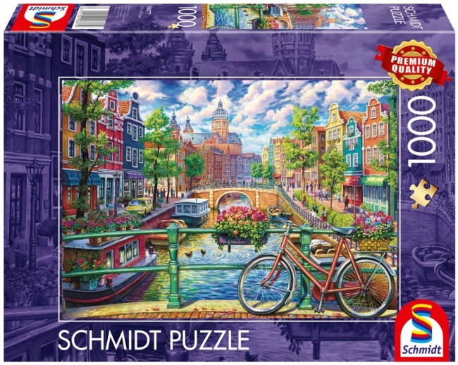 Puzzle PQ 1000 Kanał Amsterdamski