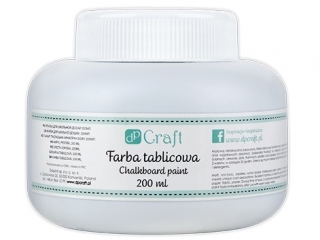 Farba tablicowa, 200 ml - black (DPFT-001)