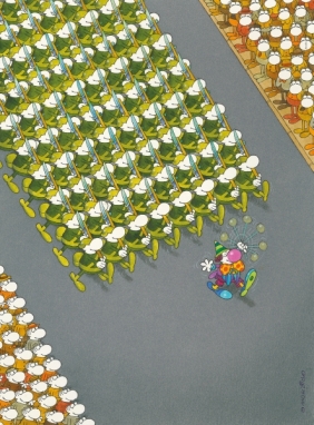 Puzzle 500: Mordillo - The March (35078)