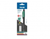 Ołówek automatyczny PL1 HB 0,5mm + 2 gumki Milan (BYM10310)
