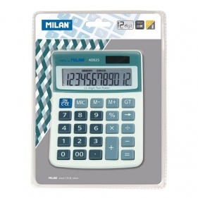 Kalkulator biurowy Milan - Szary (40925BL)