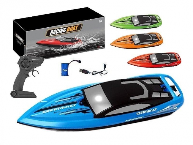 Motorówka na radio z kablem USB 47,5x19x15cm