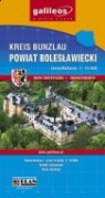Powiat bolesławiecki - Bolesławiec. Plan miasta