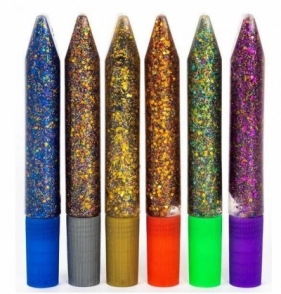 Brokat w kleju Shiny 01 6 x 10ml confetti