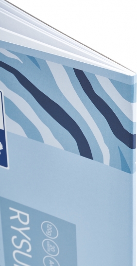 Blok rysunkowy Oxford Kids A4/20k