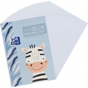 Blok rysunkowy Oxford Kids A4/20k