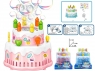 Bańki mydlane Tort urodzinowy 70ml światło muzyka