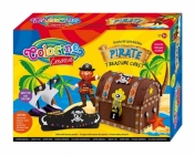 Kids Creative zestaw z pianki "Piracka skrzynia skarbów" (36780PTR)