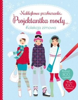 Naklejkowe przebieranki Projektantka mody Kolekcja zimowa