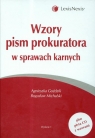 Wzory pism prokuratora w sprawach karnych z płytą CD  Goździk Agnieszka, Michalski Bogusław