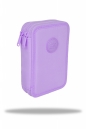 Coolpack, Piórnik podwójny z wyposażeniem Jumper 2 Pastel - Powder Purple (F066648)