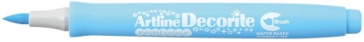 Marker specjalistyczny Artline pastelowy decorite, niebieski pędzelek końcówka (AR-035 1 4)
