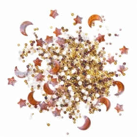 Koraliki szklane galaxy ombre 40g