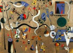 Ravensburger, Puzzle 1000: Miró, Karnawał Harlequinów (17178)