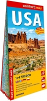Mapa - USA samochodowo-turystyczna 1:4 750 000