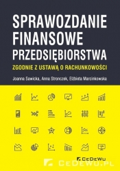 Sprawozdanie finansowe przedsiębiorstwa zgodnie z ustawą o rachunkowości - Sawicka Joanna, Stronczek Anna, Marcinkowska Elżbieta