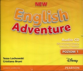 English Adventure New 1 Audio CD do podręcznika wieloletniego - Regina Raczyńska, Maria Bogucka