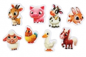 Puzzle - Zwierzęta gospodarskie, 16 el.