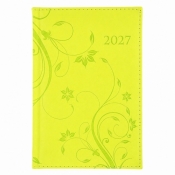 Terminarz 2027 dzienny B6 kwiaty pastele MIX