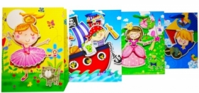Torebka lux duża A4 pop-up wzory dziecięce - ROZETTE