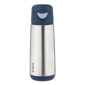Butelka termiczna z ustnikiem sportowym 500 ml, Midnight, b.box