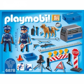 Playmobil City Action: Blokada policyjna (6878)