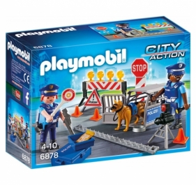 Playmobil City Action: Blokada policyjna (6878)