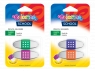 Gumka Colorino school do ścierania z plastikowym uchwytem 2 sztuki blister