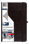 Kalendarz 2027 A5 dzienny Jazz - czekoladowy
