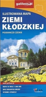 Mapa ilustrowana - Ziemia Kłodzka 1:300 000 - Opracowanie zbiorowe