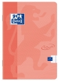 Zeszyt Oxfrod Touch Pastel: A4, 60k kratka - koralowy