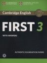 Cambridge English First 3 Student's Book with Answers with Audio