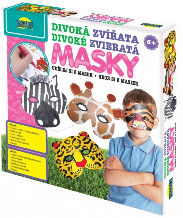 Maski Dzikie zwierzęta (00878)
