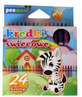 Kredki świecowe 24 kolory (8924)