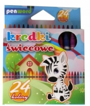 Kredki świecowe 24 kolory (8924)