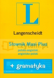 Słownik Maxi Plus polsko-angielski angielsko-polski + gramatyka - <br />