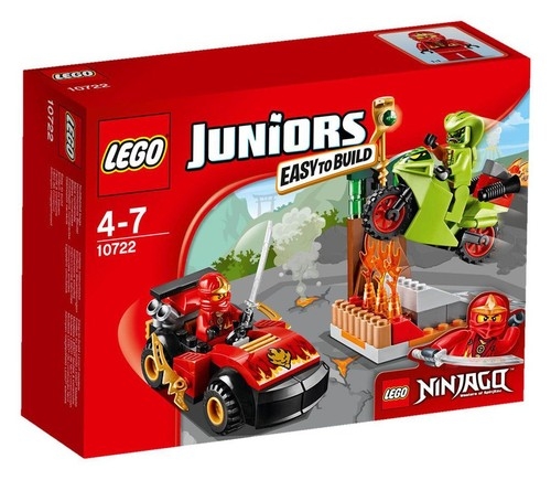 Lego Juniors Ninjago Starcie z wężem (10722)