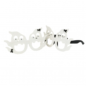 Okulary na Halloween - Białe duszki