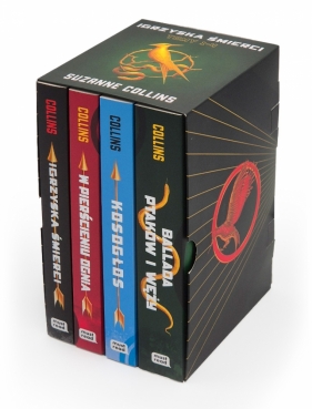 Pakiet: Igrzyska śmierci. Tom 1-4 - Suzanne Collins